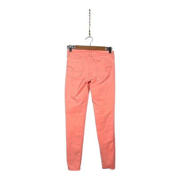 American Eagle Light Pink Jeggings - Size 2 - Picture 1 of 9